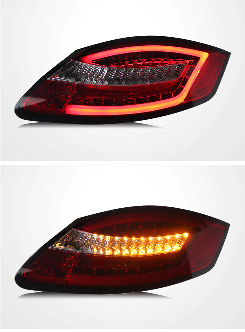 Car Taillights For Porsche Caman 987.1 2004-2011 Taillight Assembly Cayman Modified LED Tail Light Boxster Styling