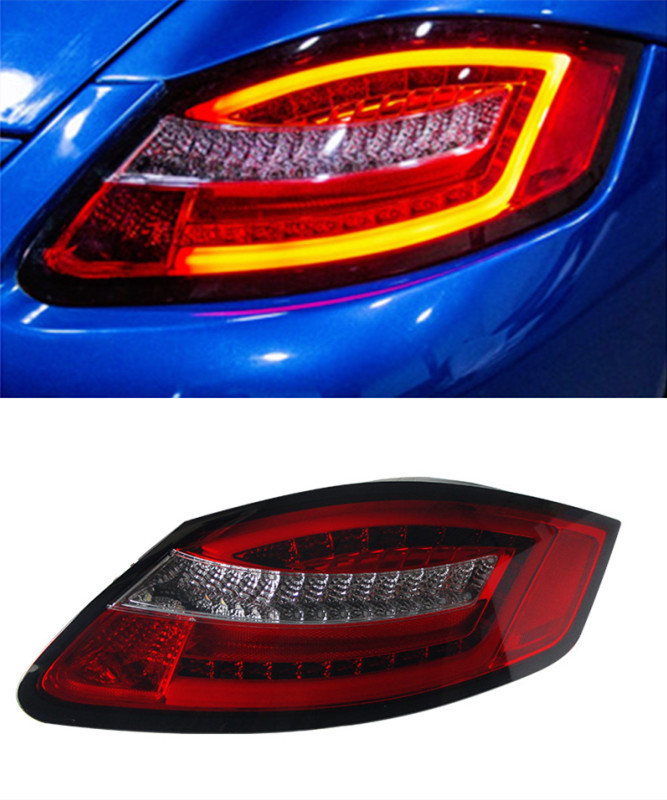 Car Taillights For Porsche Caman 987.1 2004-2011 Taillight Assembly Cayman Modified LED Tail Light Boxster Styling
