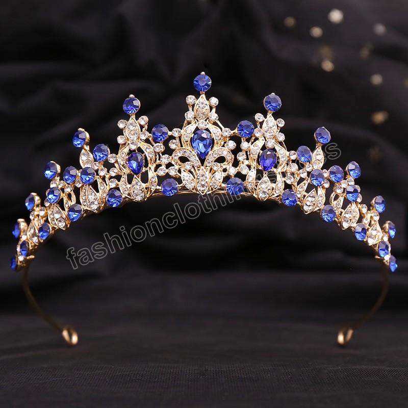 Wedding Bridal Dress Crystal Small Crown For Women Girls Simple Korean Tiaras Crown Hair Dress Jewelry Accessories