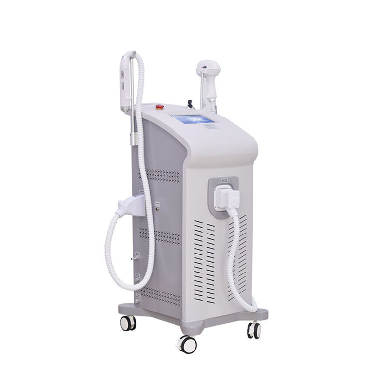 2 in 1 Laser Machine 808 755 1064nm Doide Laser Hair Removal Picosecond Tattoo Freckle Treatment Skin Rejuvenation Pigment Removal EYebrow Washing MAC