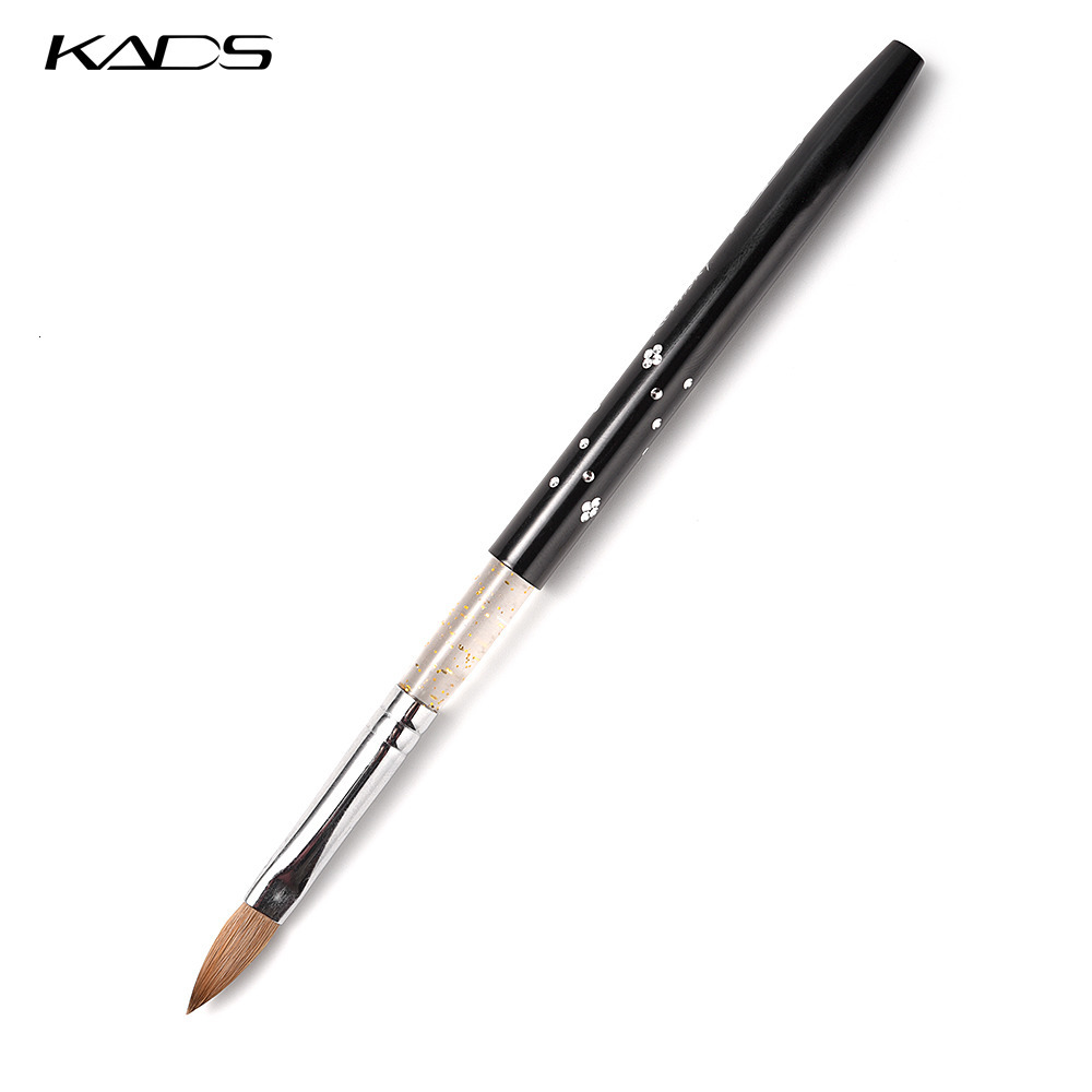 Nail Brushes 5pcspack Black size 8 Acrylic Brush Polish Tools For Gel DIY Drawing Painting Pen 230909