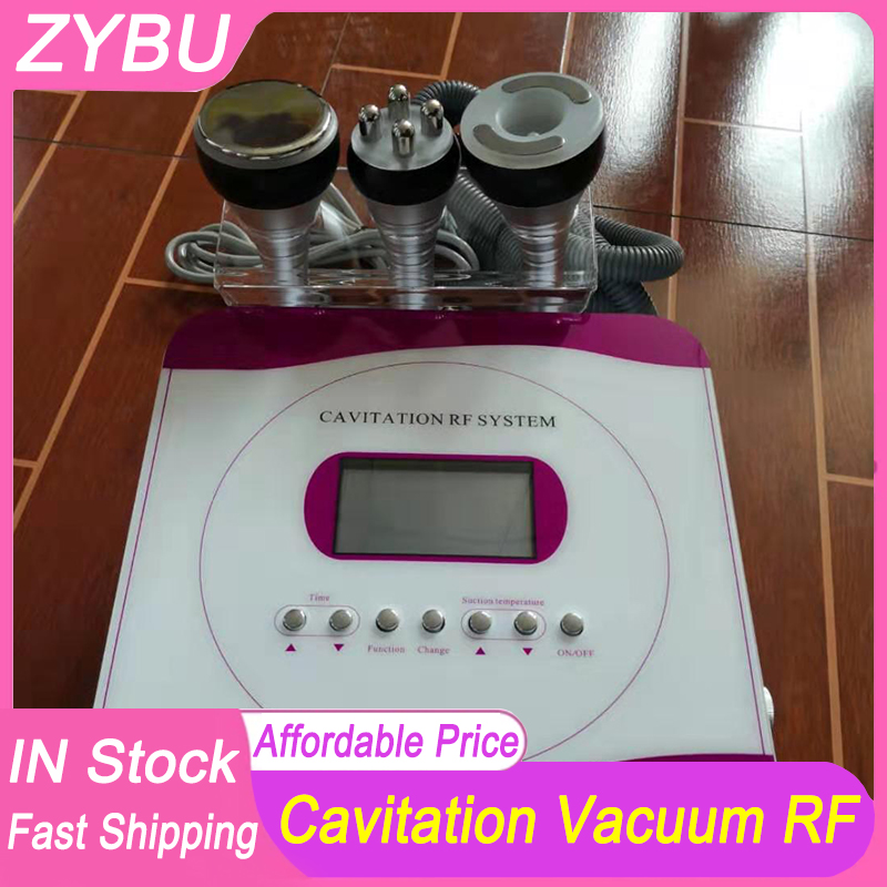 3in1 Vacuum RF 40K Cavi Lipo Slimming Ultrasonic Liposuction Cavitation Cellulite Reduction Machine Face Lifting Skin Tightening Bosy Shaping Weight F