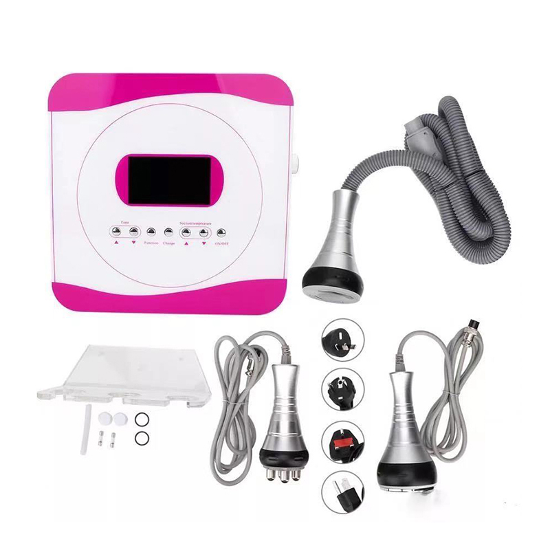 Radio Frequency Multipolar Slimming 40K Ultrasonic Cavitation 3 in 1 Cellulite Removal Machine Vacuum Weight Fat Loss Beauty Equipment Skin Tightening
