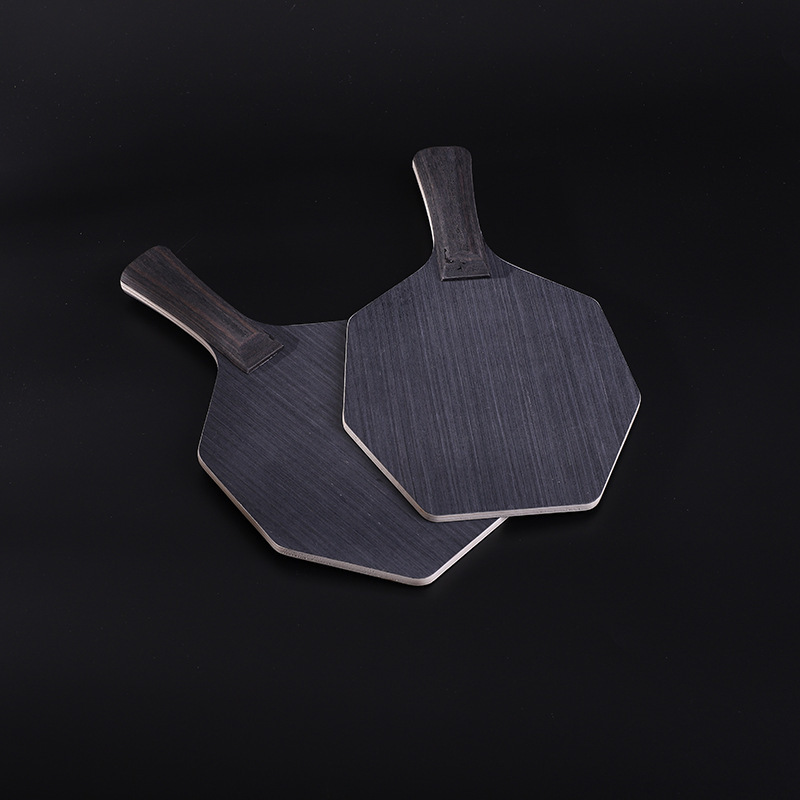 Table Tennis Raquets Cybershape Hexagon Pure Wood Bony Material Blade 5 Layers Popla Racket For Trainning 230911