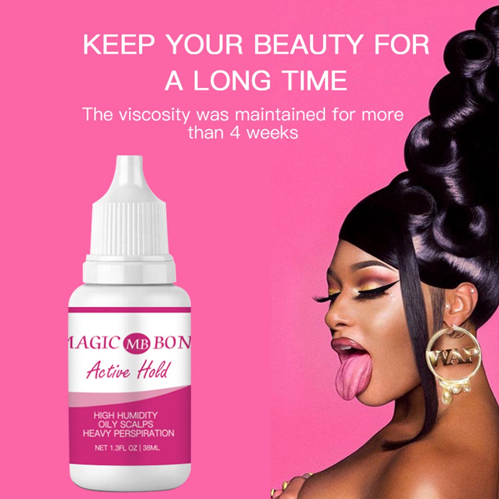 38ml Invisible Magic Bond Hair Wig Glue Waterproof Adhesive Glue Wig Bonding For Lace Wig And Toupee 2660