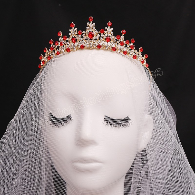 Wedding Bridal Dress Crystal Small Crown For Women Girls Simple Korean Tiaras Crown Hair Dress Jewelry Accessories