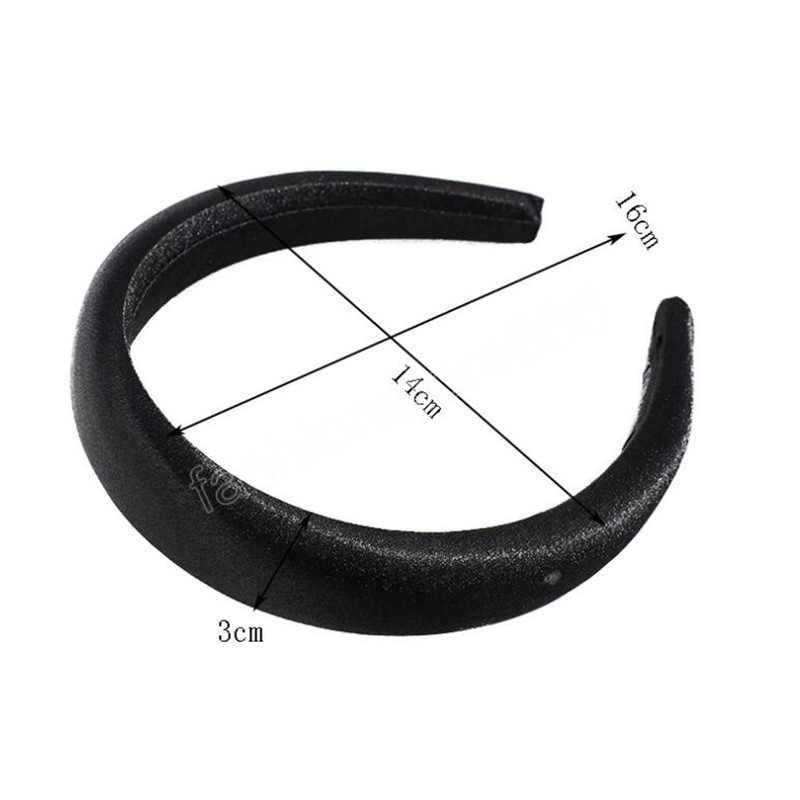 New Fashion Headband For Women Top Quality Solid Color Hairband Soft Sponge Turban Autumn Hair Accessories