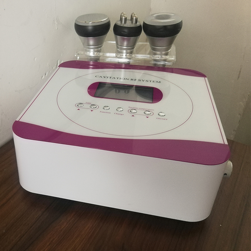 Radio Frequency Multipolar Slimming 40K Ultrasonic Cavitation 3 in 1 Cellulite Removal Machine Vacuum Weight Fat Loss Beauty Equipment Skin Tightening