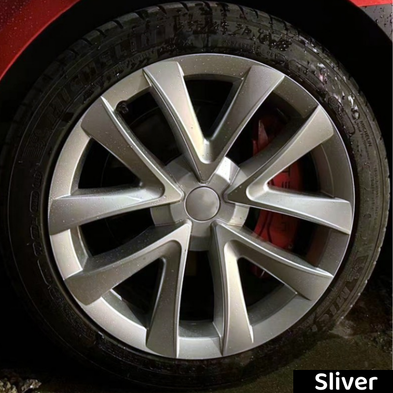 4PCS Wheel Cap For Tesla Model 3 18-Inch Wheel Cover Performance Replacement Wheel Hub Cap Full Rim Cover for Wheels Accessories