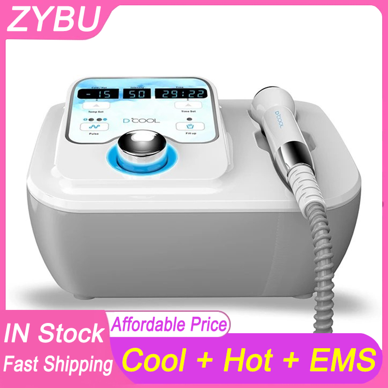DCOOL D COOL cold and warm Electroporation cryo facial Skin D-Cool machine Skin cooling freezing machine no needle therapy anti puffiness aging wrinkl