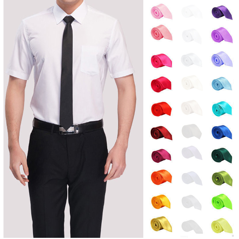 Wedding Accessories Slim Skinny Tie for Men Jacquard Woven Solid Champagne Red Purple Blue Ties Wedding Groom Ties