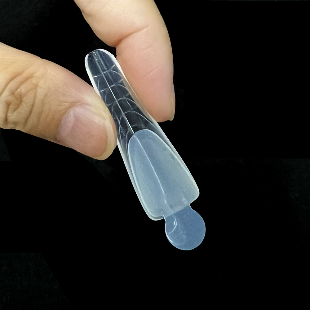 False Nails 2050 sheet French Tips Dual Form Nail Silicone Guide Pad for Silicon pad mold Manicure in dual form 230909