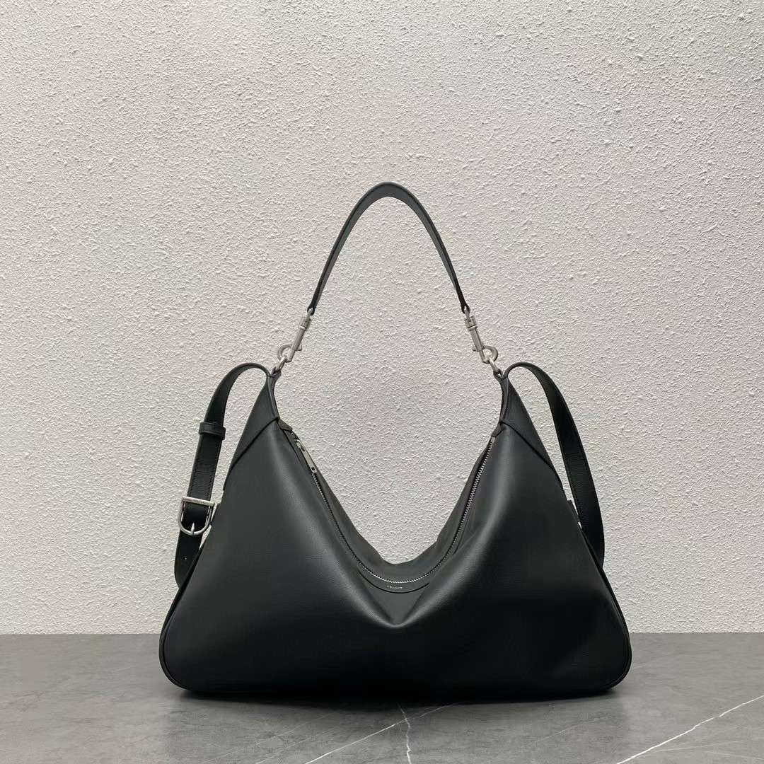 Top Designer Ce Romy Man's Shoulder Bags Real Calf Leather Men Large Size Shopping Baguette Bags Zipper Closure Inner Suede Handbags Letter Print Fashion Wallet Purse