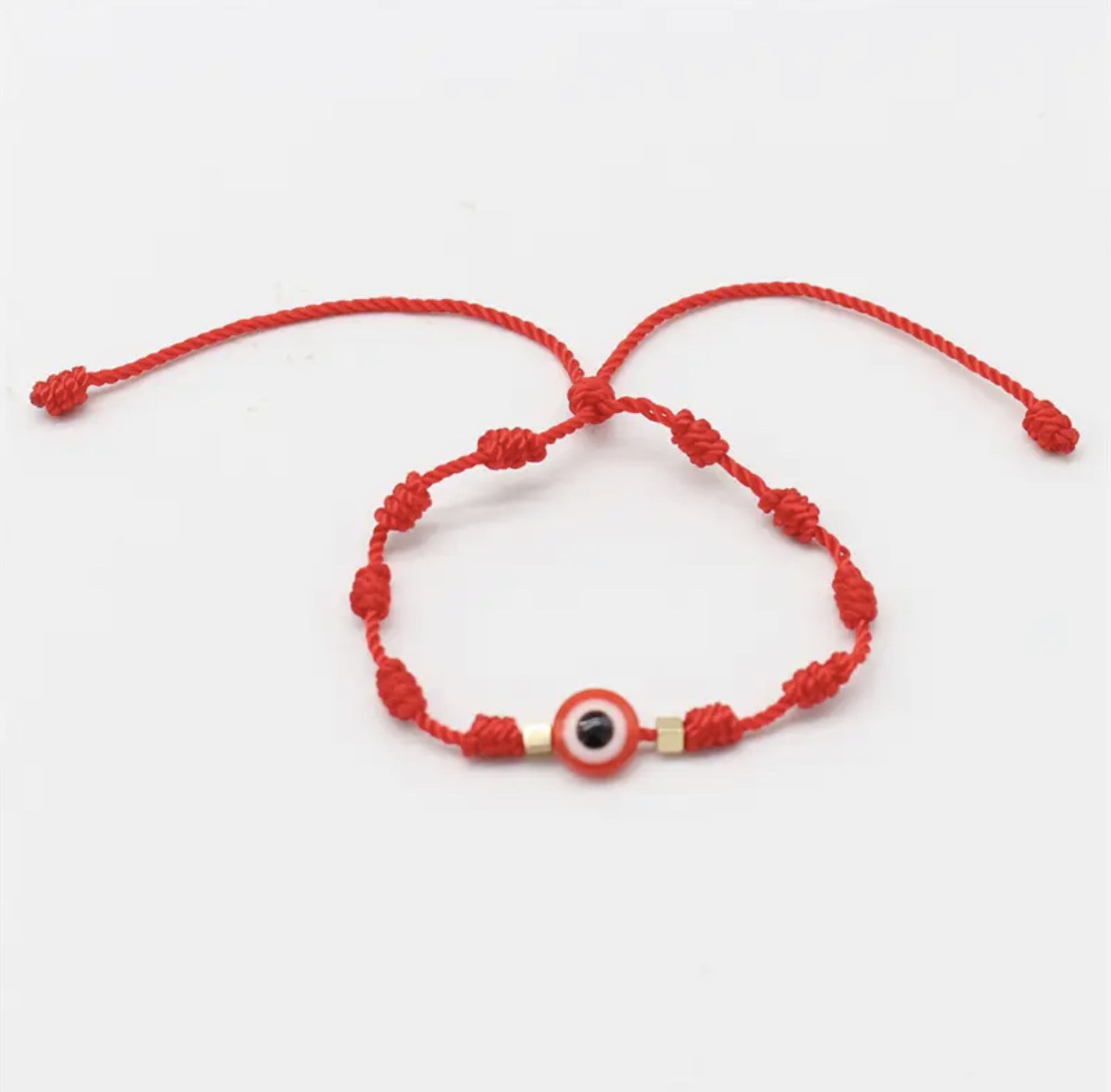 Turkish Blue Evil Eye Bracelets Women Men Couples Handmade Braided Lucky Red tie a knot Rope Bracelet
