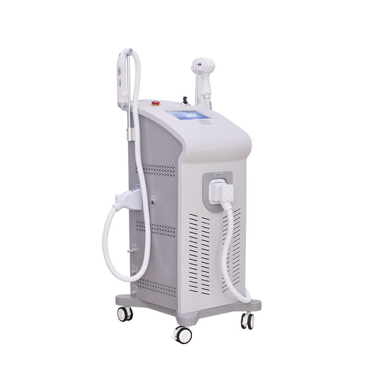 808 Diode Laser Hair Removal Machine Q-Switched Nd Yag Laser Tattoo Removal Machine Acne Treatment Skin Tightening Pigment Removal EYebrow Washing MAC