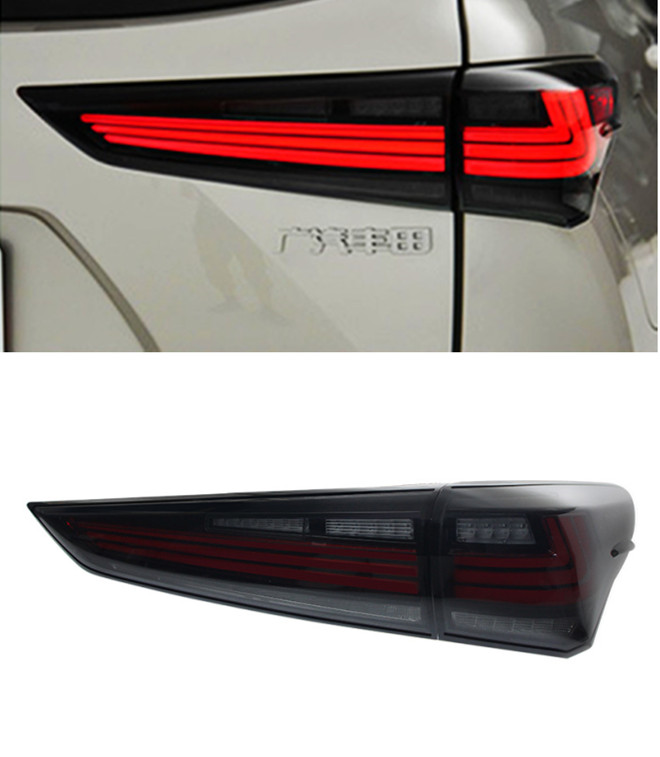 Car Taillight For Highlander 4th 20 22 Kluger LED Taillight Assembly Driving Light DRL Streamer Turn Light Accessory