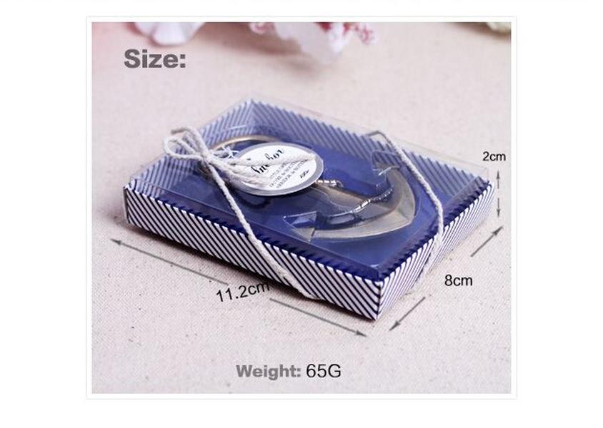 Fast DHL 100pcslot Beach favor Anchor Bottle Opener Shower Wedding Party Gifts Gift ZZ