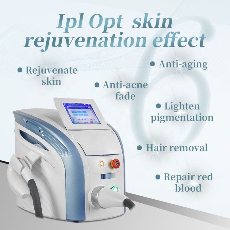 Multifunctional Desktop Hair Remove Body Smoothing OPT IPL Machine Painless Depilation Wrinkle Freckle Spot Remove for Whole Body