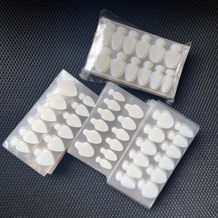 False Nails 2050 sheet French Tips Dual Form Nail Silicone Guide Pad for Silicon pad mold Manicure in dual form 230909