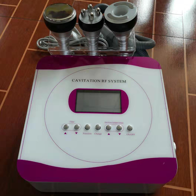 Radio Frequency Multipolar Slimming 40K Ultrasonic Cavitation 3 in 1 Cellulite Removal Machine Vacuum Weight Fat Loss Beauty Equipment Skin Tightening