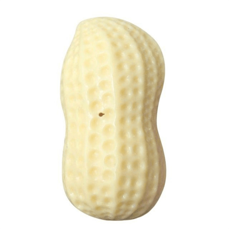 Funny Pets Toys Squeaky Peanut Shape Teeth Cleaning Squeak Dog Chew Toys For Puppy Pet Supplies