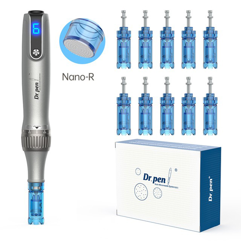 Original Dr.Pen A8S A9 M8S Needle Cartridges MTS Kit Dermapen Replaceable Disposable Derma Pen Replace Tattoo Needles Microneedling Needles 12/18/24/3