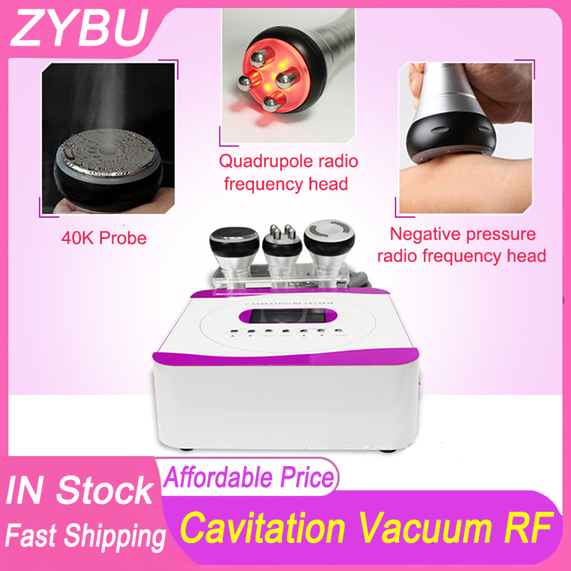3 IN 1 40k ultrasonic cavitation RF Vacuum Red Photon Laser Slimming Machine Sculpting For Salon Spa Use Skin Tightening Body Shaping Face Lifting