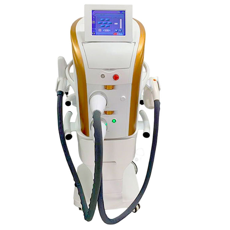 Intense Pulse Light Laser Hair Removal Painless Pico Tattoo Eyeliner Washing Machine OPT Pigment Correction Blood Vessels Removal Device