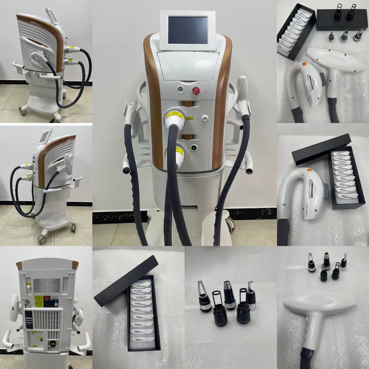 New Arrival M22 2 Handles Hair Tattoo Pain-free Removal Machine OPT IPL + Nd Yag Laser Skin Rejuvenation Beauty Treatment for Whole Body CE Instrument