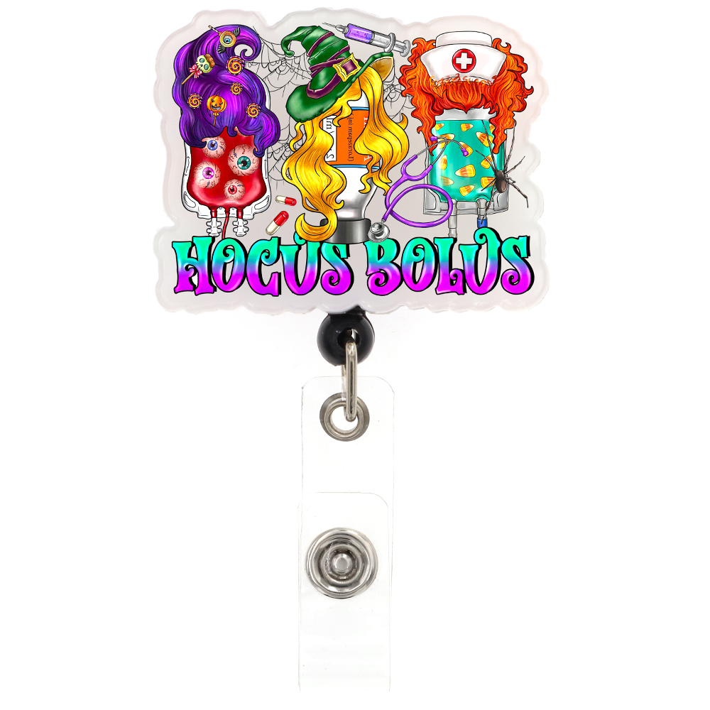 5 Pcs/Lot Fashion Key Rings Mix Medical Series Scrub Life ER Nurse Thanksgiving Christmas Halloween Acrylic Badge Reel For Nurse Doctor Holiday Access