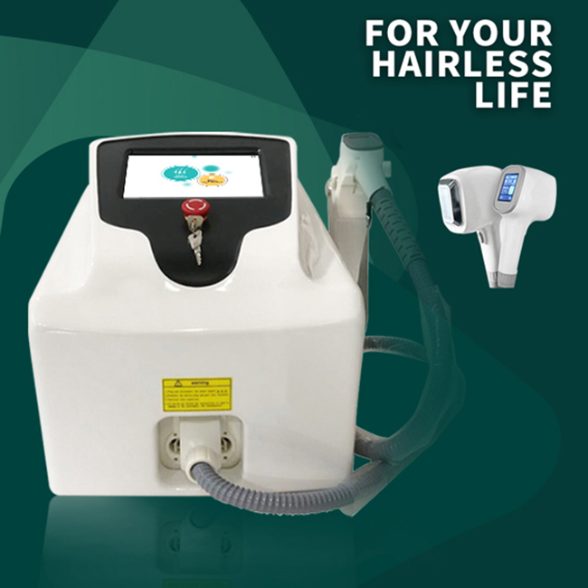 Non-invasive Hair Remove Ice Point 808 Diode Laser Permanent Depilation Skin Tightening Smoothing Spot Remove Beauty Equipment with Big Spot Size