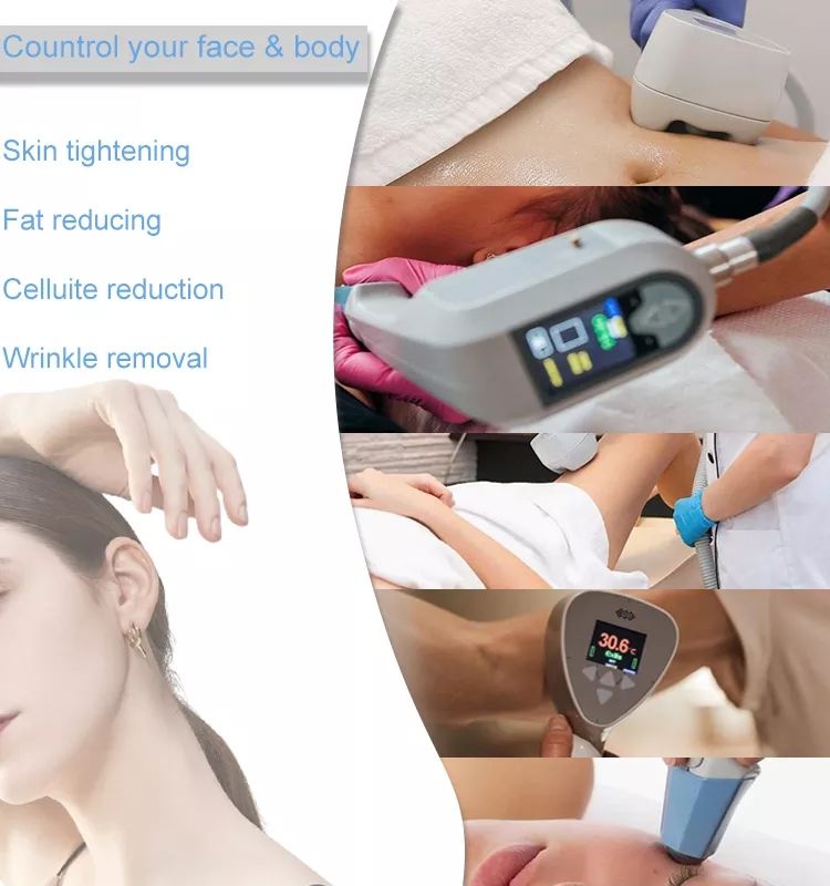 2026 New Design 2 In 1 RF + Ultrasound Cavitation RF Slimming Machine For Skin Tightening Body Slimming Device