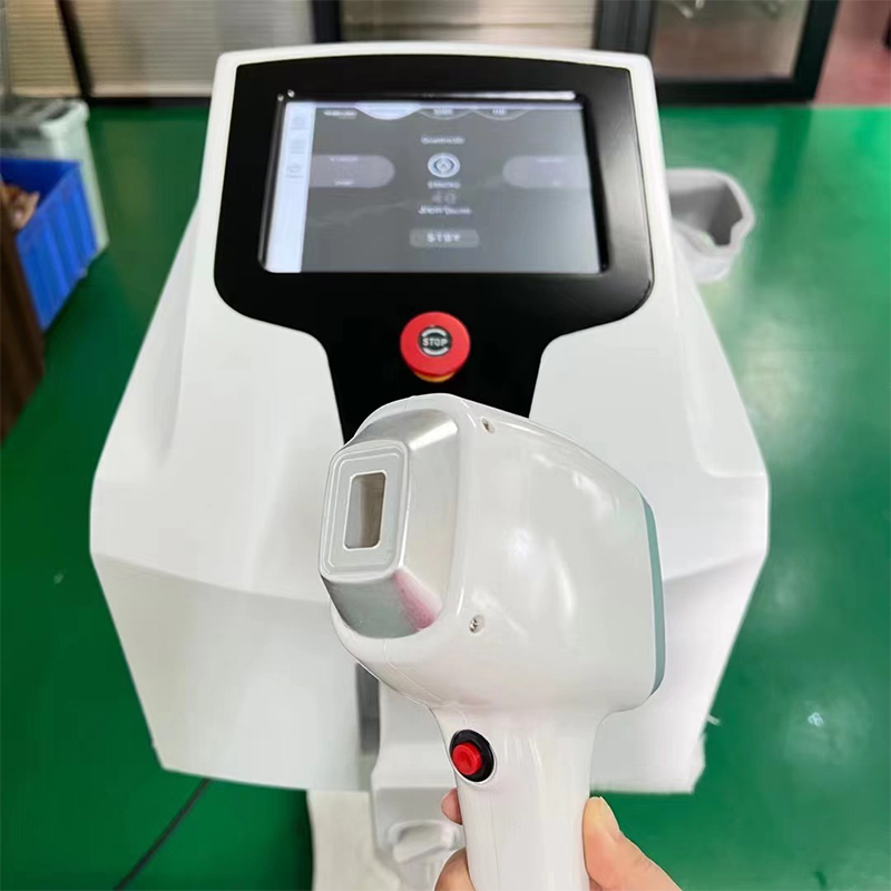 Non-invasive Hair Remove Ice Point 808 Diode Laser Permanent Depilation Skin Tightening Smoothing Spot Remove Beauty Equipment with Big Spot Size