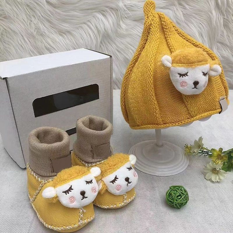 Toddler Newborn kids shoes hats sets australia prewalker baby boots Australie shoe