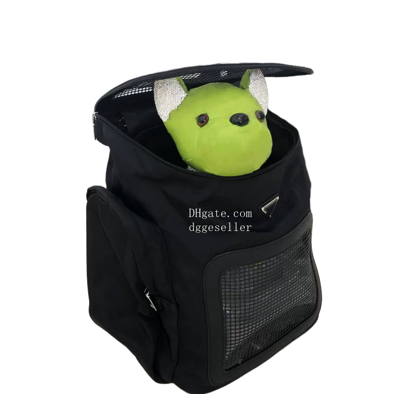 free shipping Designer Dog Small Dogs, Hold Up to 18 Lbs, ic Inverted Triangle Metal Plate Pet Carrier Backpack with Breathable Mesh, Great for Travel