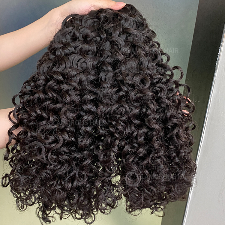 High Quality Water Wave 100% Raw Human Hair Bundles 3 Pieces Fashion Peruvian Indain Cambodian Brazilian Raw Remy Virgin Hair Extensions