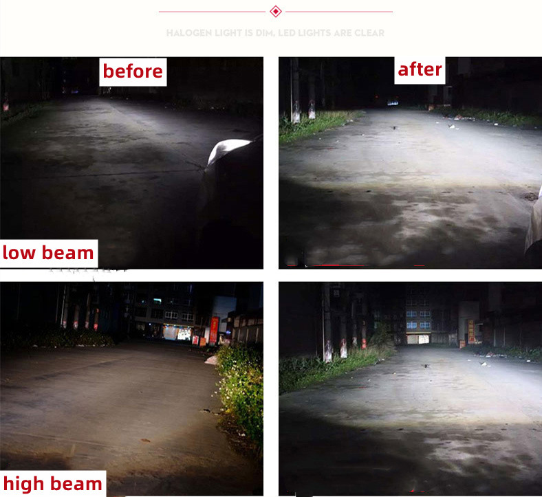 Car Headlights For Land Cruiser 1998-2007 LC100 Full LED Headlights 4700 DRL Daytime Lights LED Turn Signal Lamp