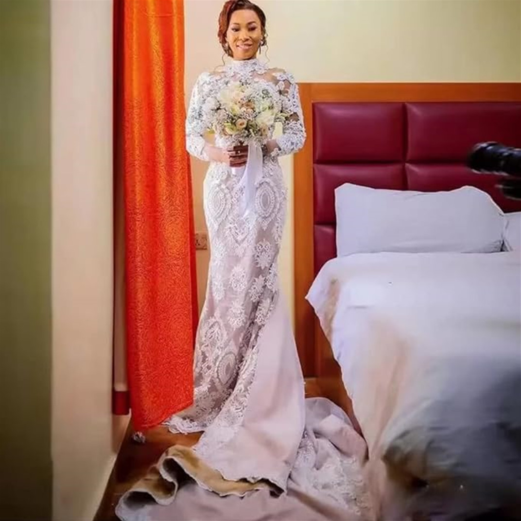 Bohemian A Line Chiffon Wedding Dresses 2023 V Neck Long Sleeve Lace Applique Backless For Women Bridal Gown Vestidos De Novia 02