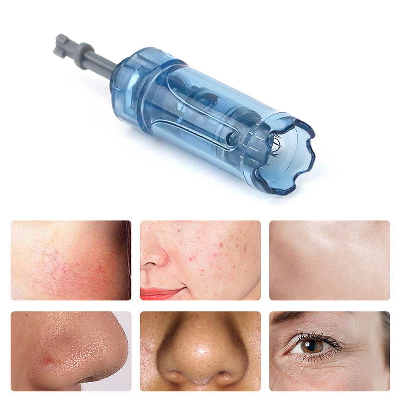 50 Pcs Replacement Micro Needle Cartridge Tips for Auto Derma M8S Stamp Rechargeable Wireless Dr Pen A9 Derma Pen A8S Skin Care Anti Spot Scar Removal