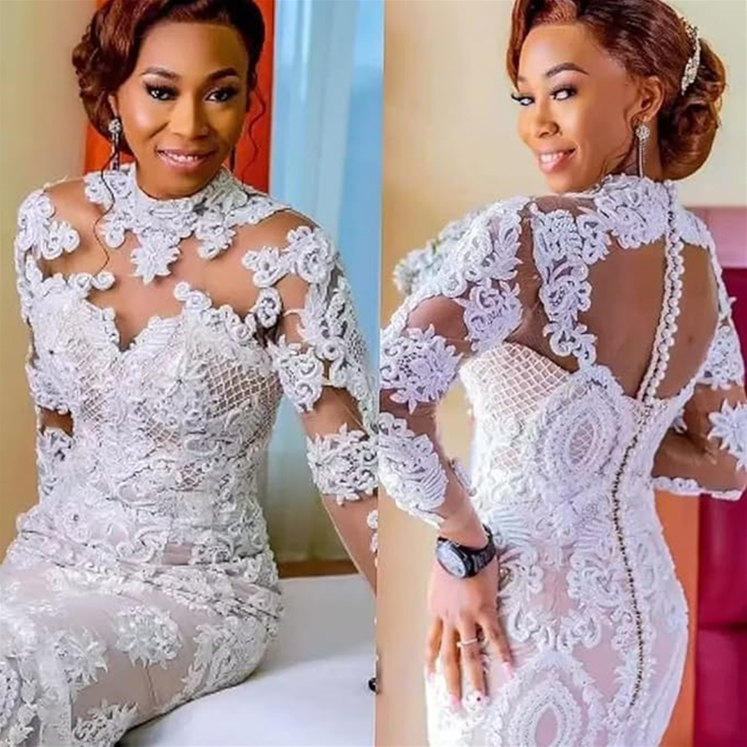 Bohemian A Line Chiffon Wedding Dresses 2023 V Neck Long Sleeve Lace Applique Backless For Women Bridal Gown Vestidos De Novia 02