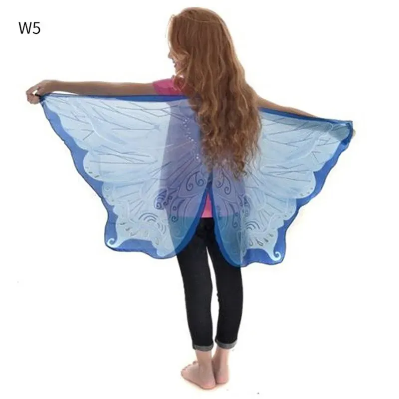 Cape Children Halloween Butterfly Fairy Angel Children's Day Christmas Wings Stage Play Show Props 0912 's - view 4