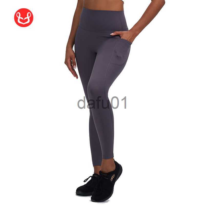 Active Pants Yoga Pants For Women's Fitness Push Up Exercise Running With Side Pocket Gym Seamless Peach Butt Tight Leggings VELAFEEL x0912