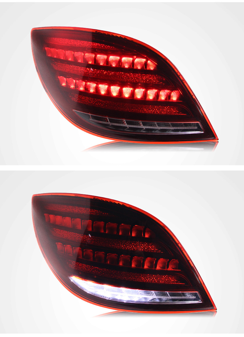 Car LED Taillight For Benz R-Class W251 2009-20 17 Reversing Highlight LED Turn Lights Brake Rear Taillights