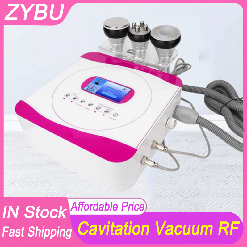 Good Effective Strong 40K Ultrasonic cavitation body Shaping sculpting slimming vacuum RF skin Firm body lift red photon lipo laser 3in1 Slimming mach