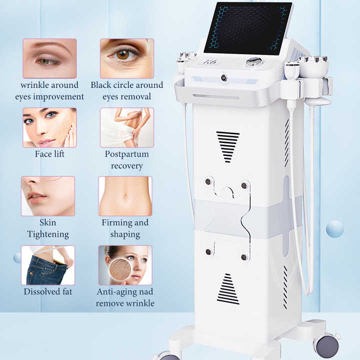 K6 Venuss Legacys Cavitation Cellulite Treatment Massage Multipolar RF Radio Frequency Laser Pad Vacuum Fat Removal Lipolaser Machine for Salon