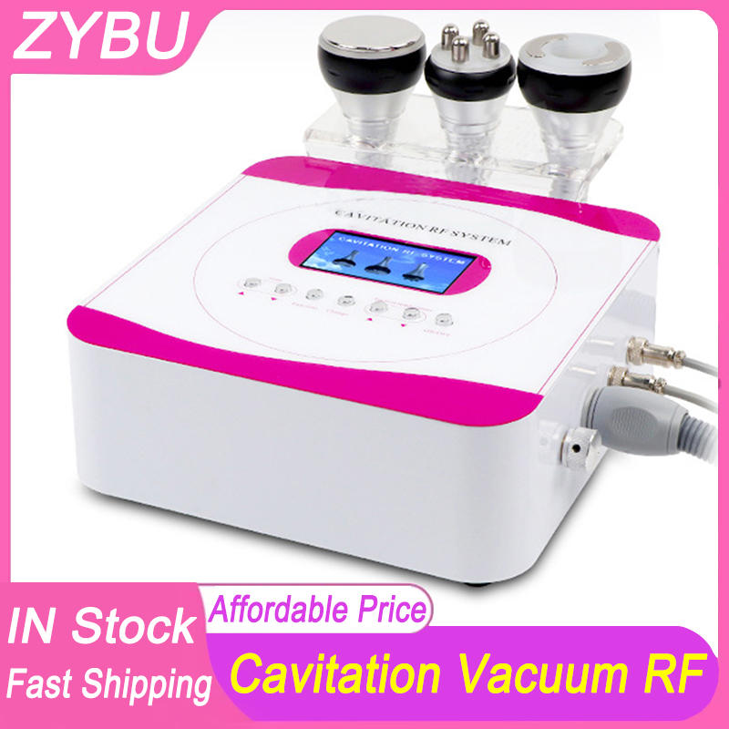 New Arrival Promotion 3 In 1 Ultrasonic Cavitation Vacuum Slimming Radio Frequency Lipo Laser Red Photon Machine Spa Salon Skin Tightening Body Shapin