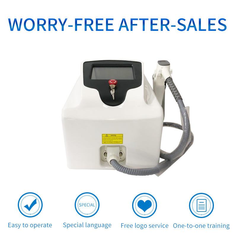 Non-invasive Hair Remove Ice Point 808 Diode Laser Permanent Depilation Skin Tightening Smoothing Spot Remove Beauty Equipment with Big Spot Size