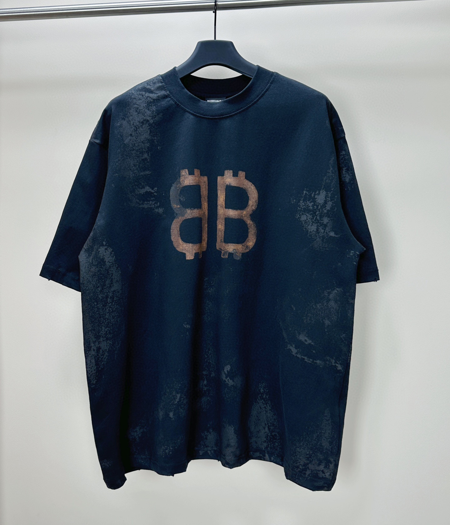 Men's Plus Tees & Polos Round T-shirt plus size neck embroidered and printed polar style summer wear with street pure cotton n2t24