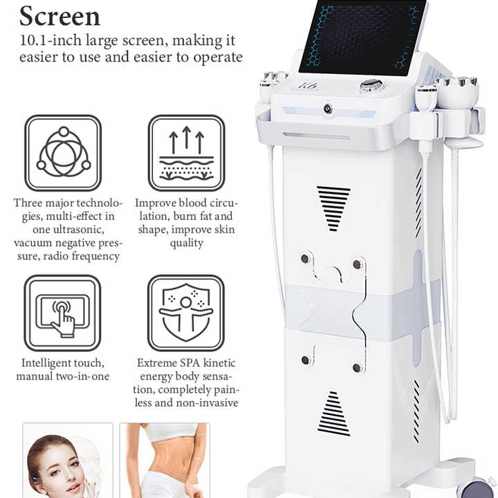 K6 Venuss Legacys Cavitation Cellulite Treatment Massage Multipolar RF Radio Frequency Laser Pad Vacuum Fat Removal Lipolaser Machine for Salon