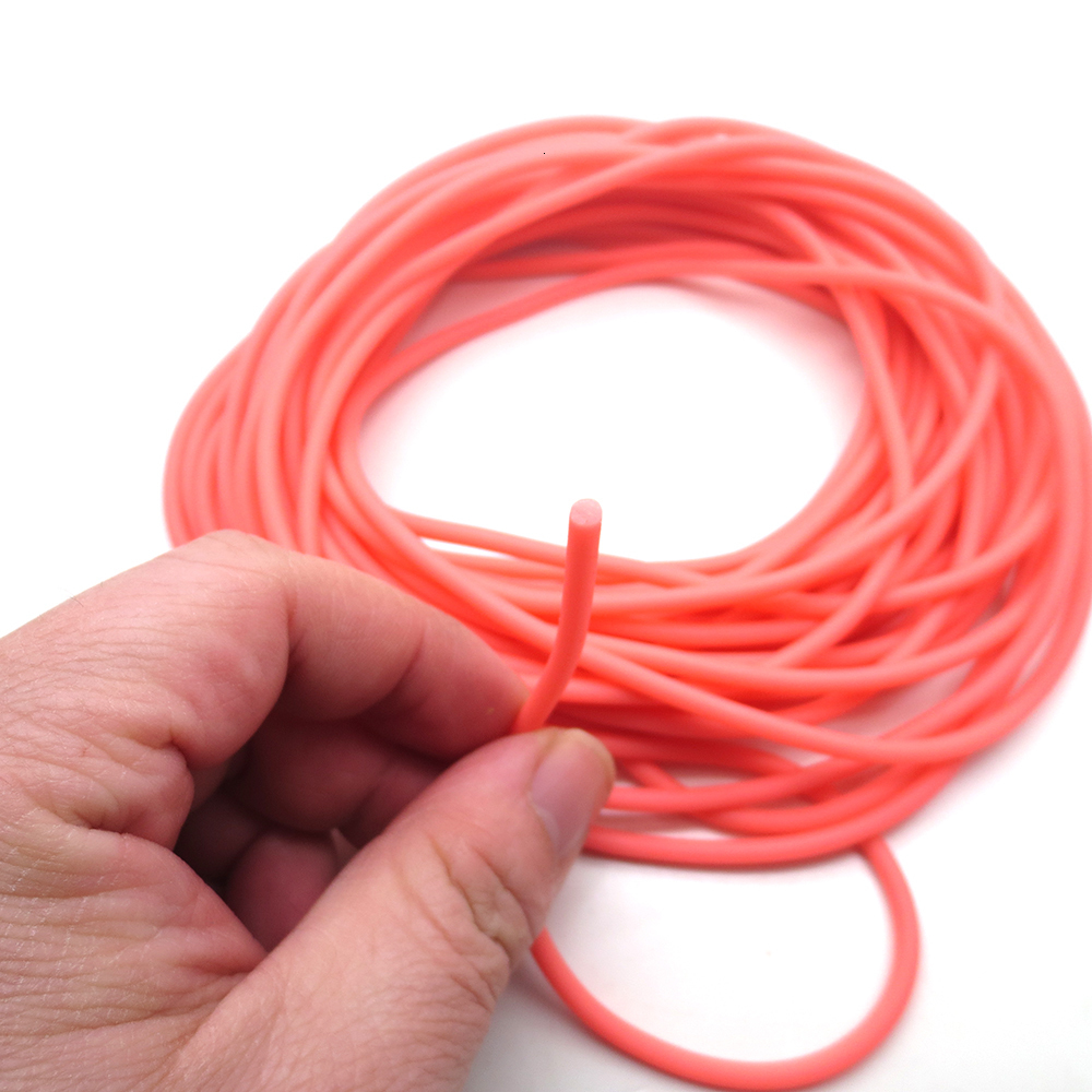 Monofilament Line Diameter 2mm m 35mm solid elastic fishing rope 10M accessories good quality rubber line for catching fishes 230912